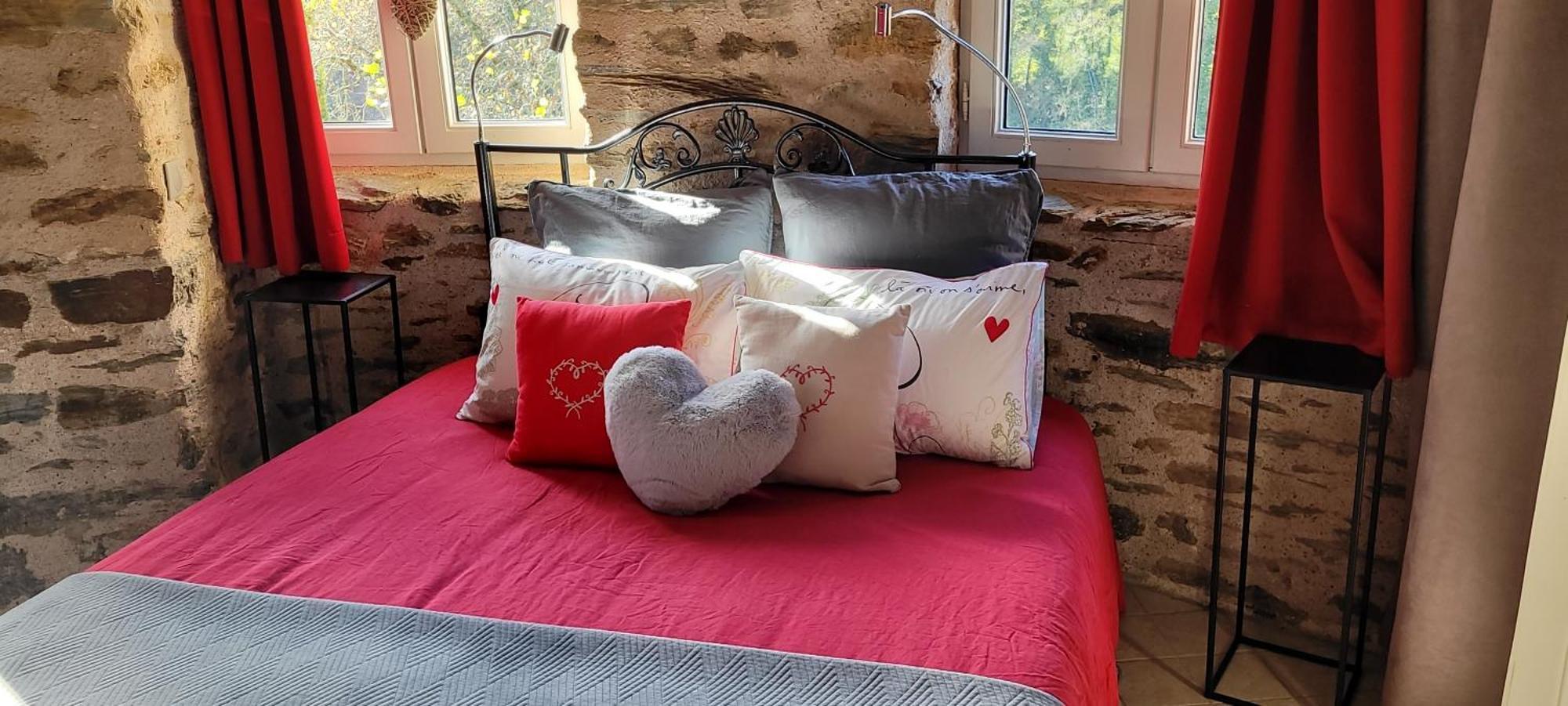Bed and Breakfast Manoir des Pélies Conques Exterior foto