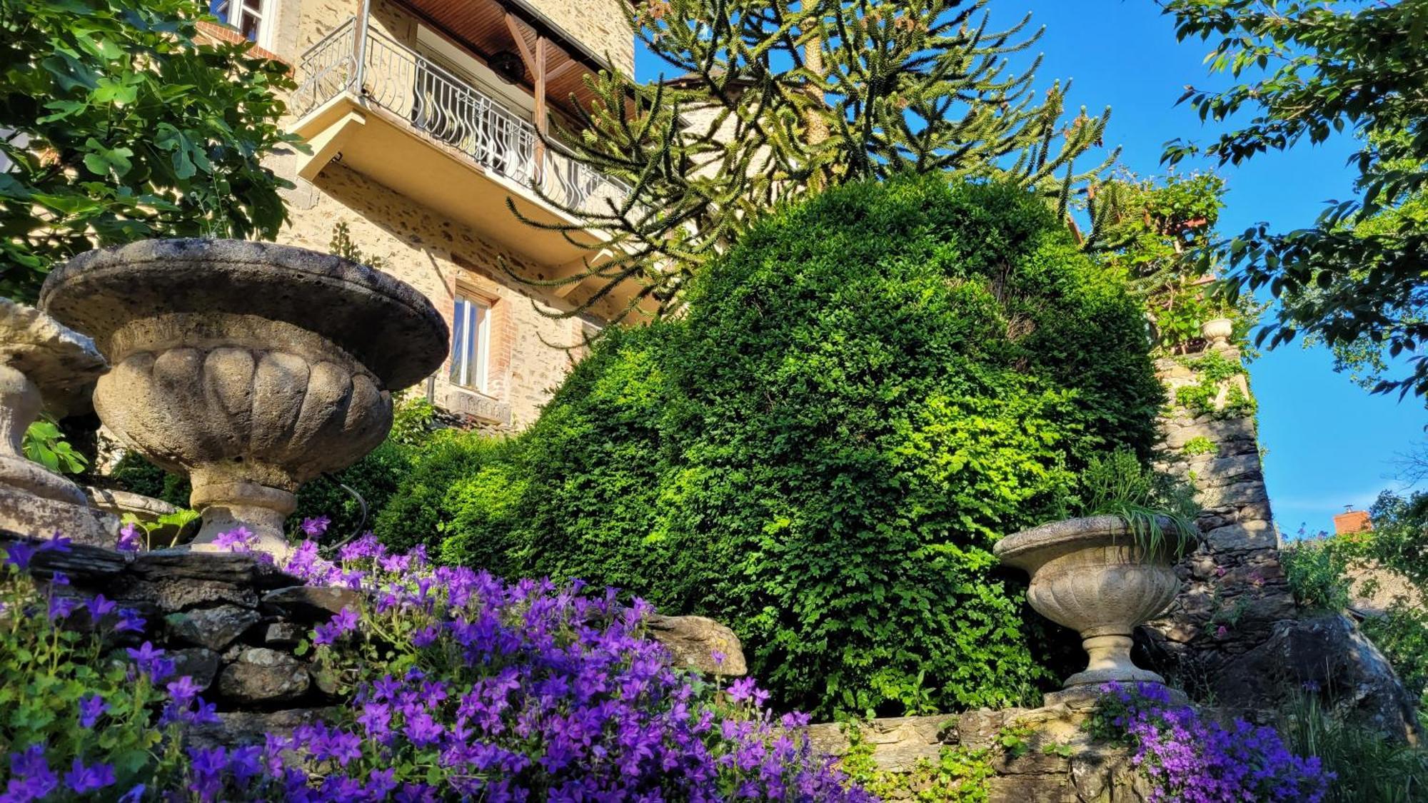 Bed and Breakfast Manoir des Pélies Conques Exterior foto