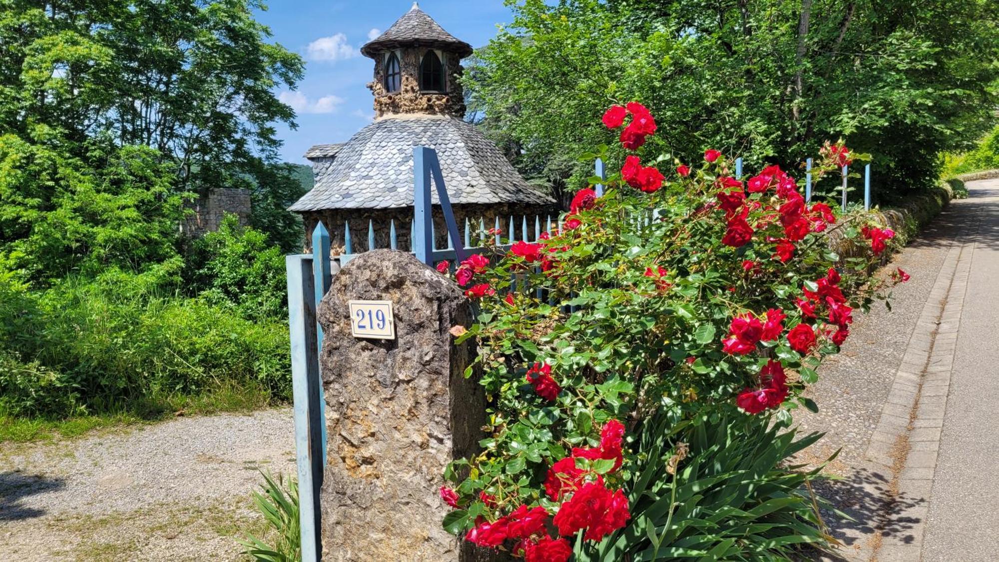 Bed and Breakfast Manoir des Pélies Conques Exterior foto
